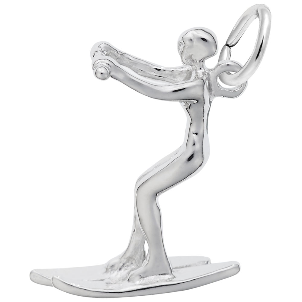 Water Skier Charm - Image 1