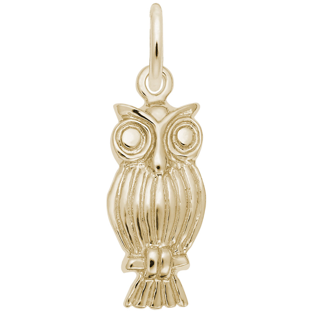 Screech Owl Charm - Image 1