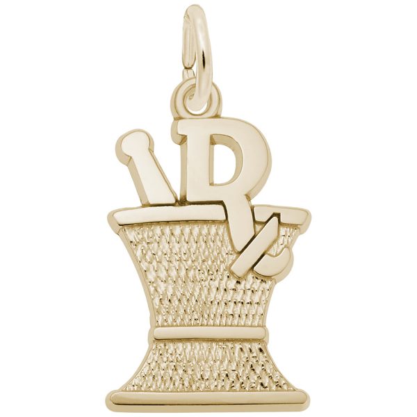 Pharmacy Mortar & Pestle Charm