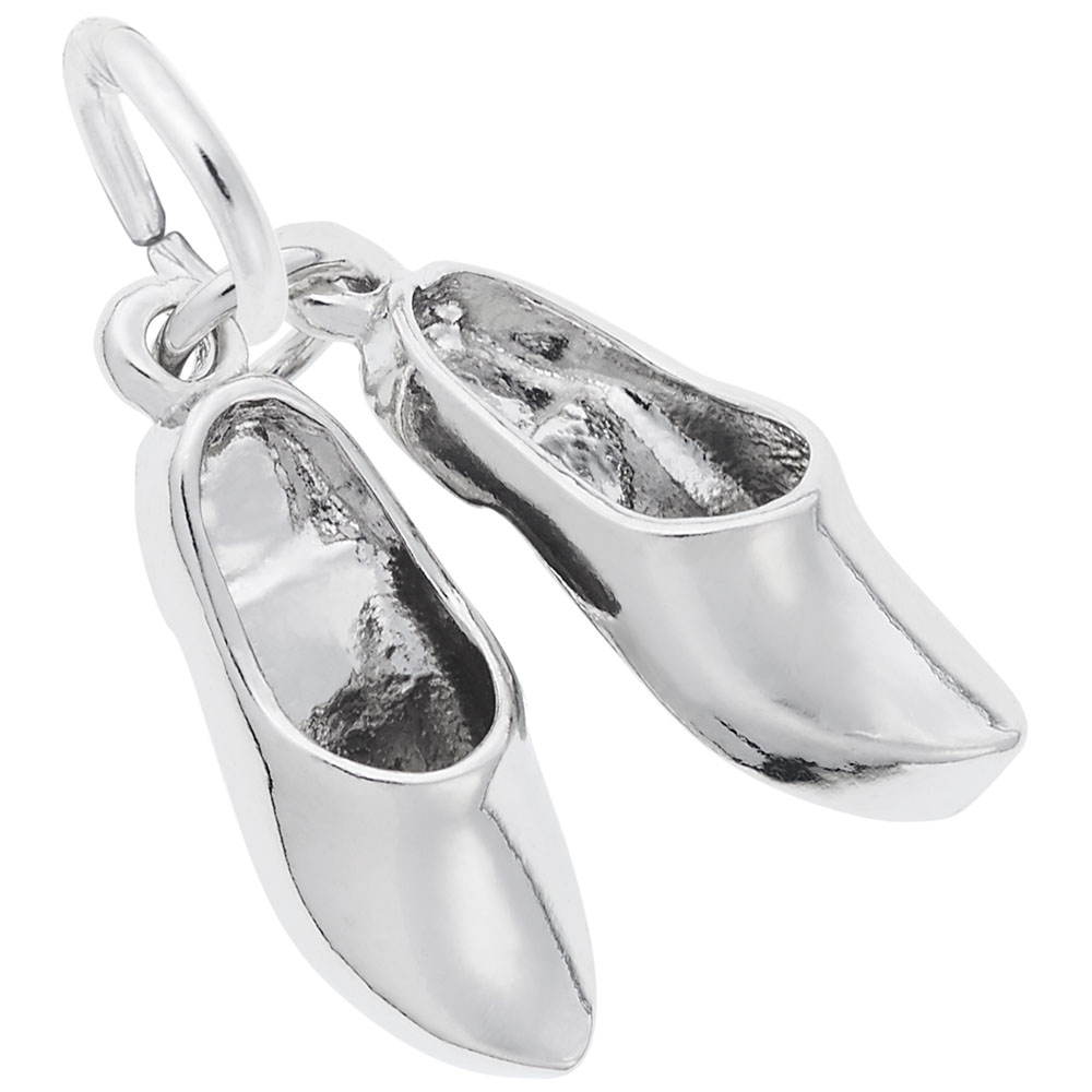 Pair of Clog Shoes Charm - Image 1