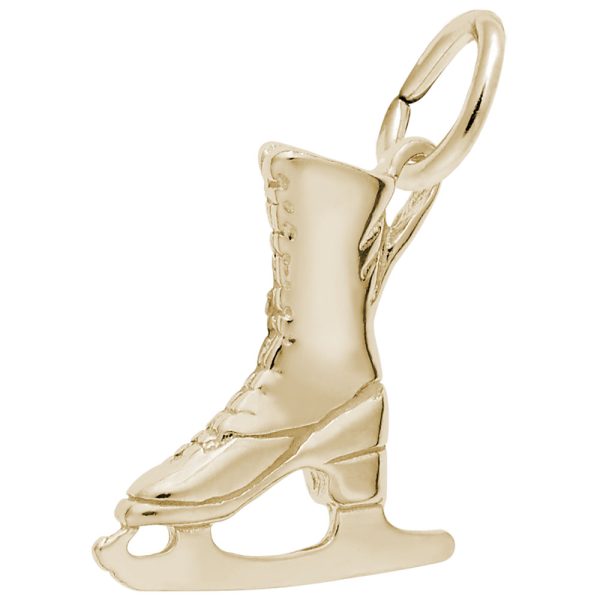 Woman's Ice Skate Charm