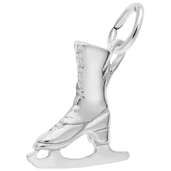 Woman's Ice Skate Charm