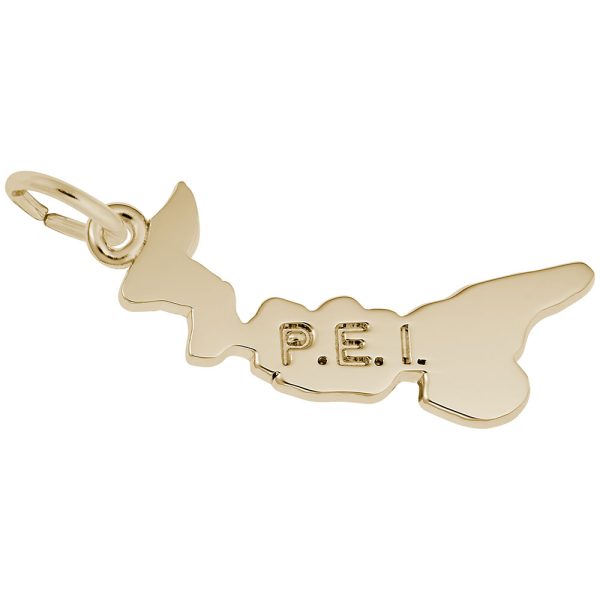 Prince Edward Island Map Charm