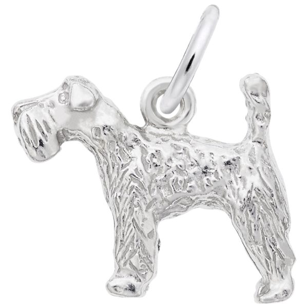 Kerry Blue Terrier Dog Charm