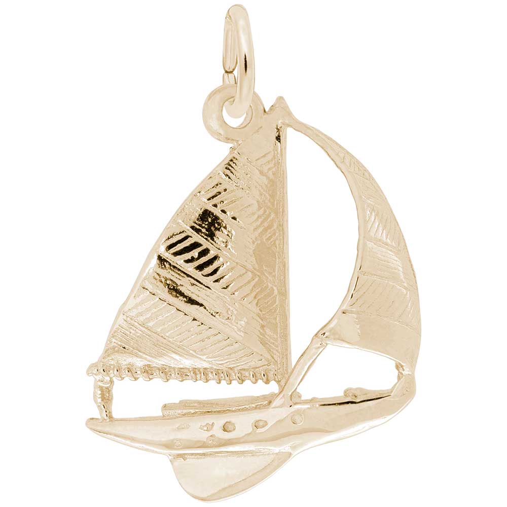 Large Sailboat Charm - Image 1