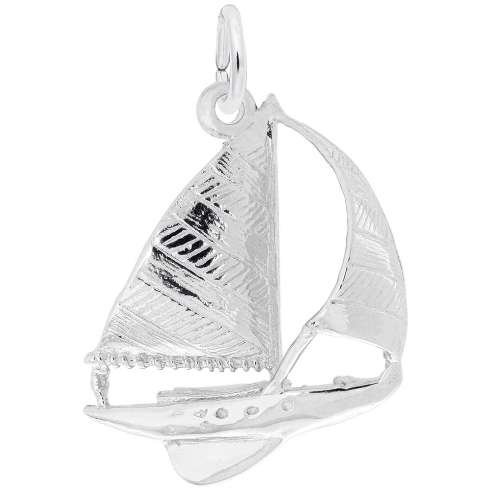 Large Sailboat Charm