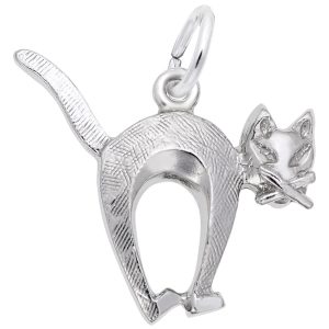 Arched Cat Charm