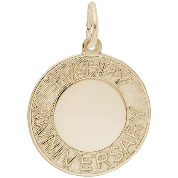 Happy Anniversary Disc Charm