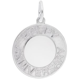 Happy Anniversary Disc Charm