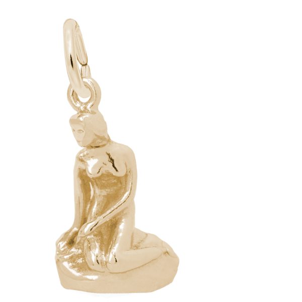 Large Danish Mermaid Charm