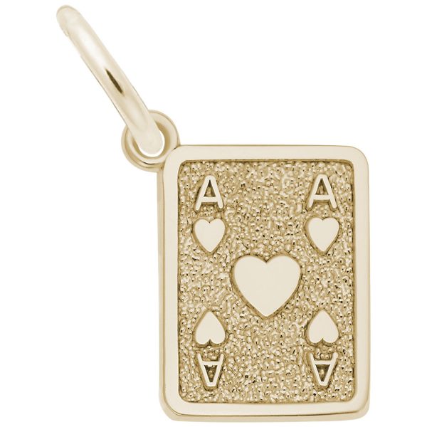 Ace of Hearts Charm