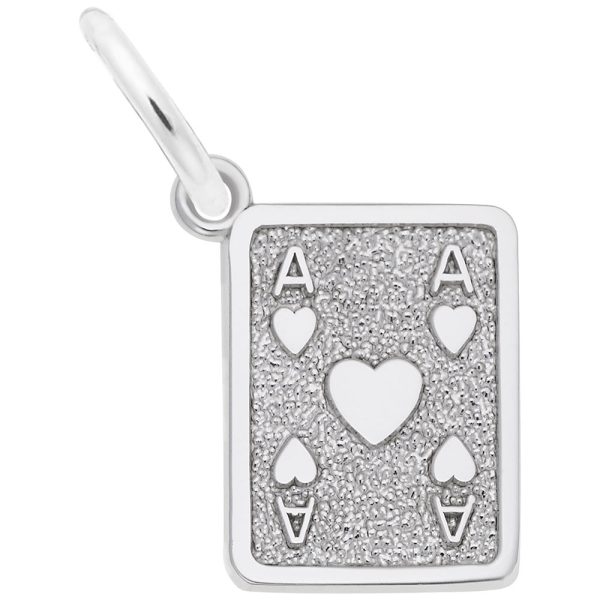 Ace of Hearts Charm