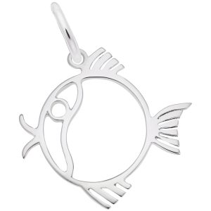 Flat Fish Charm