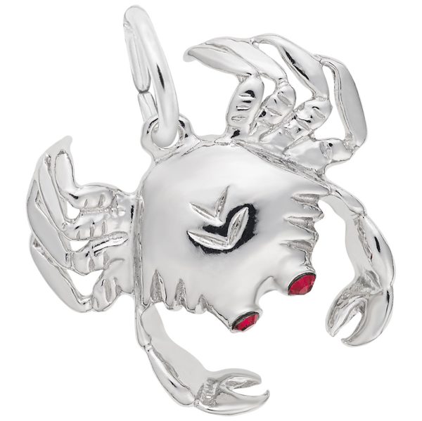 Crab with Stones Charm