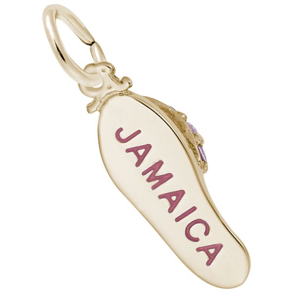 Jamaica Sandal with Stones Charm