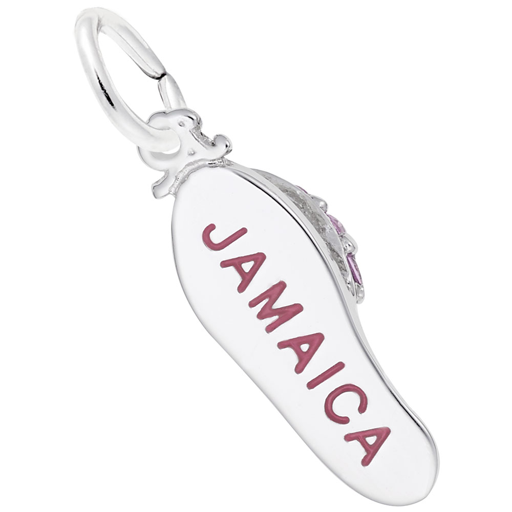 Jamaica Sandal with Stones Charm