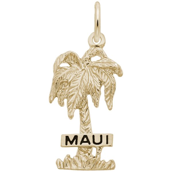 Maui Palm Tree Charm