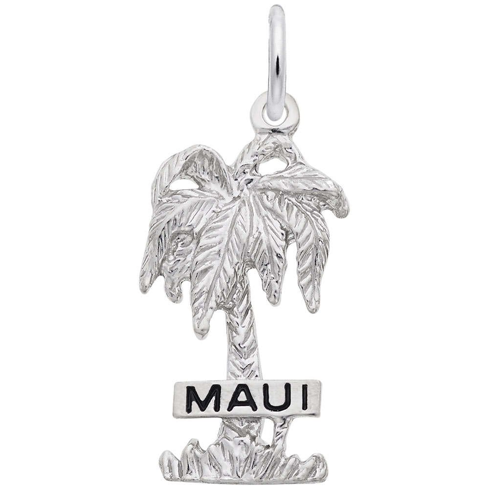 Maui Palm Tree Charm