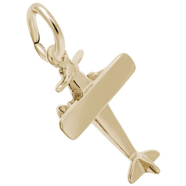 Small Single Engine Airplane Charm