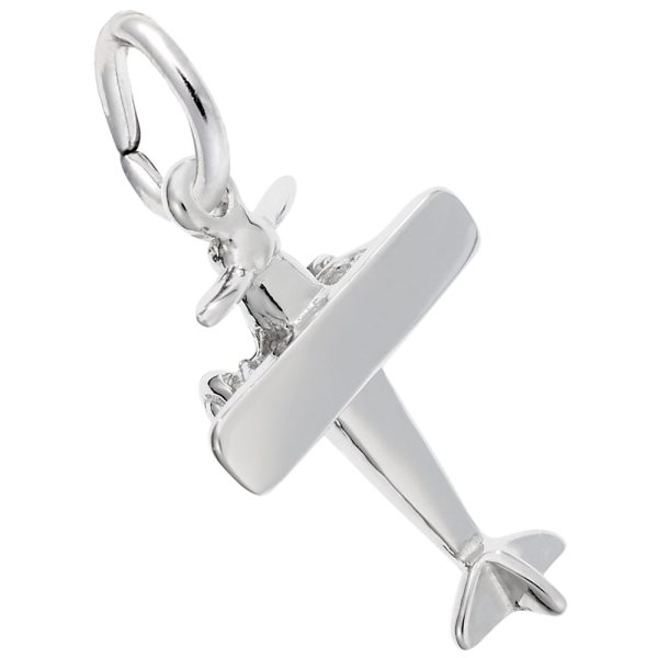Small Single Engine Airplane Charm