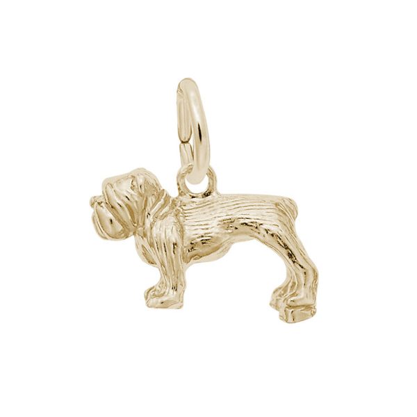 Bulldog Accent Charm