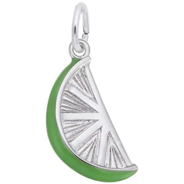 Lime Slice Charm