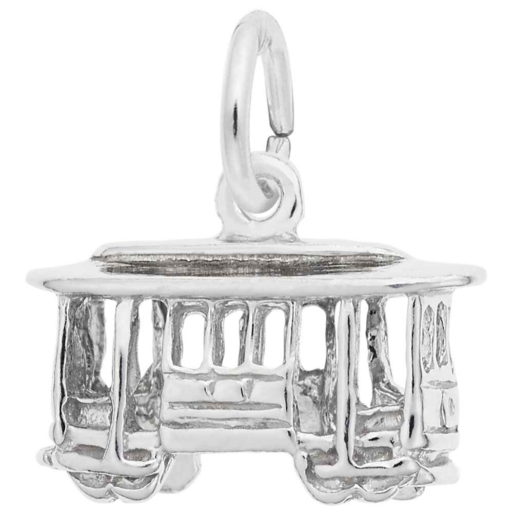 Cable Car Trolley Charm