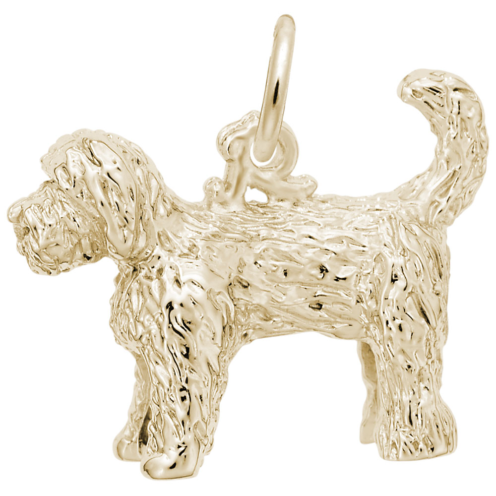 Goldendoodle Dog Charm