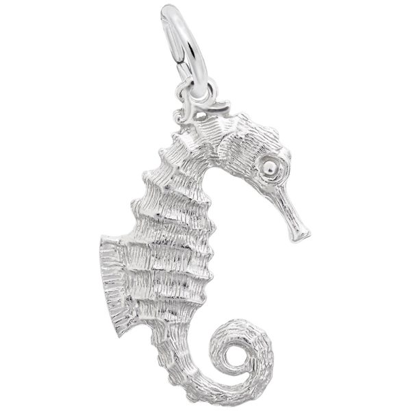 Curly Tail Seahorse Charm