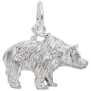 Grizzly Bear Charm