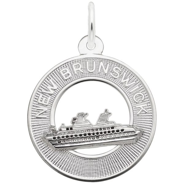 New Brunswick Cruise Ship Ring Charm