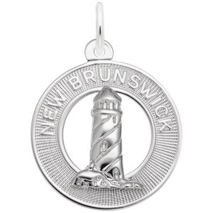 New Brunswick Lighthouse Ring Charm