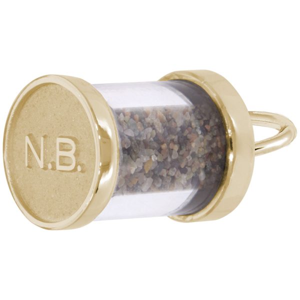 New Brunswick Sand Capsule Charm
