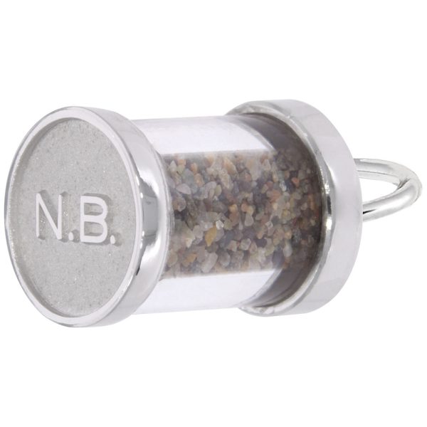 New Brunswick Sand Capsule Charm