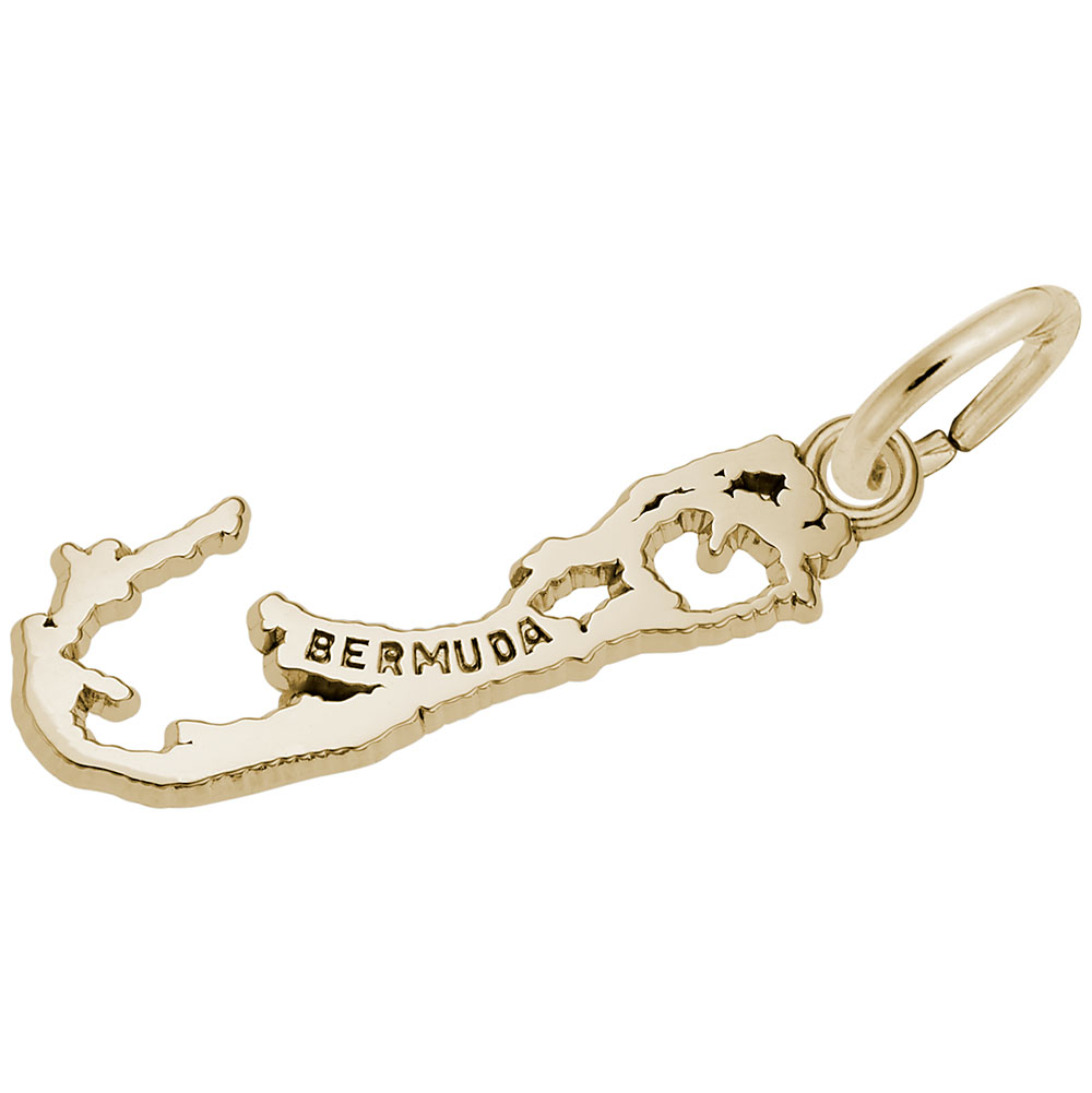 Bermuda Map Charm
