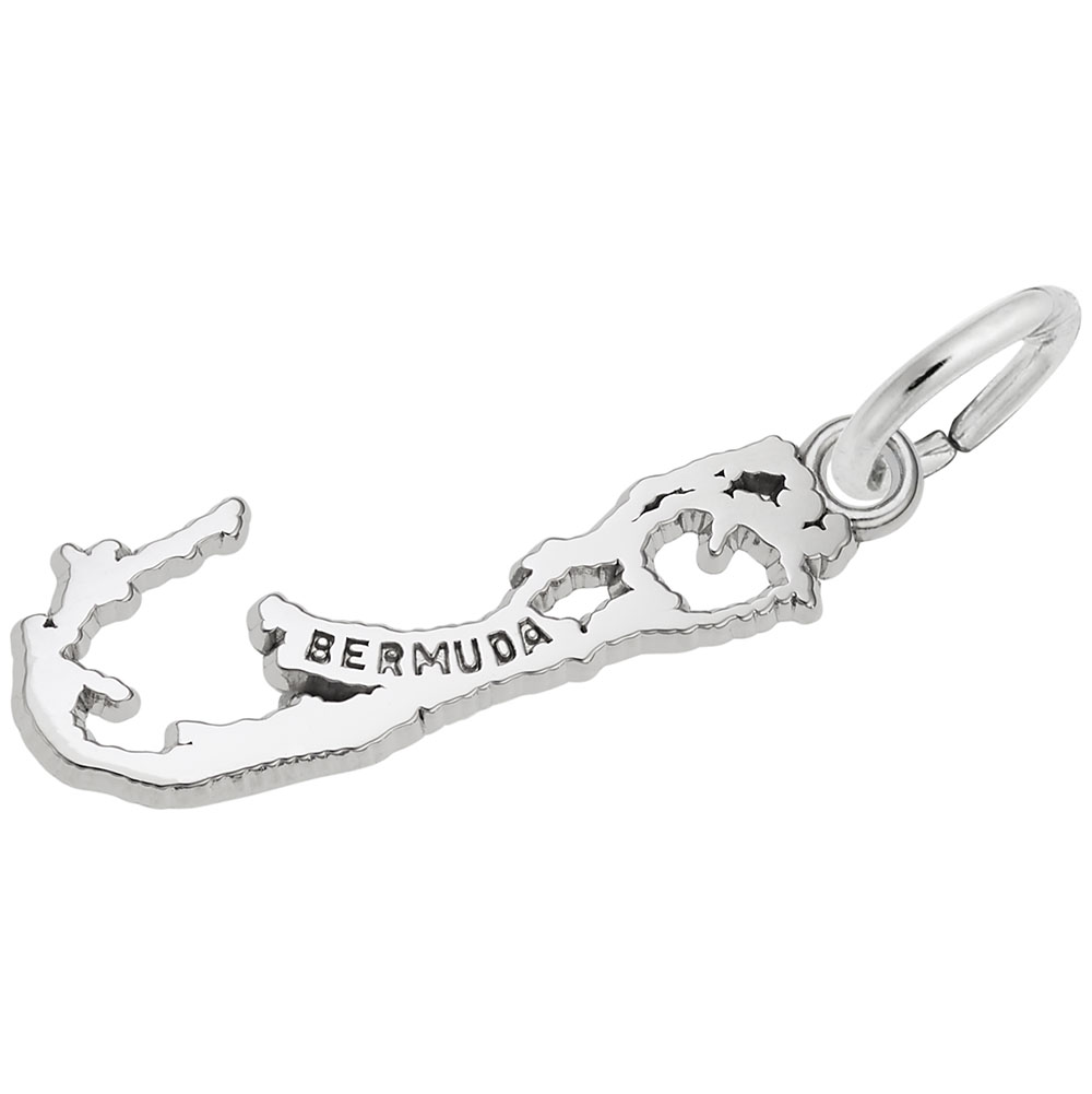Bermuda Map Charm - Image 1