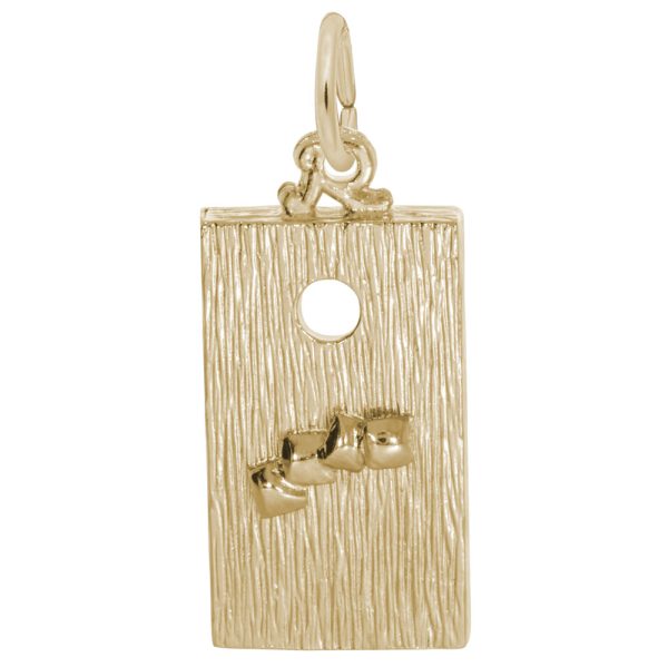 Corn Hole Game Charm