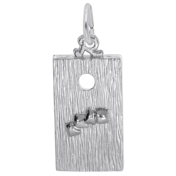 Corn Hole Game Charm