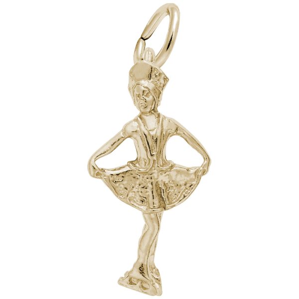 Ice Skater Charm