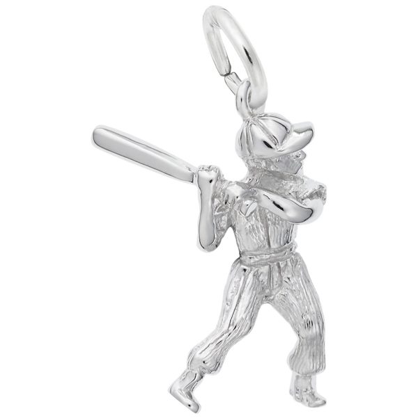 Baseball Player Charm