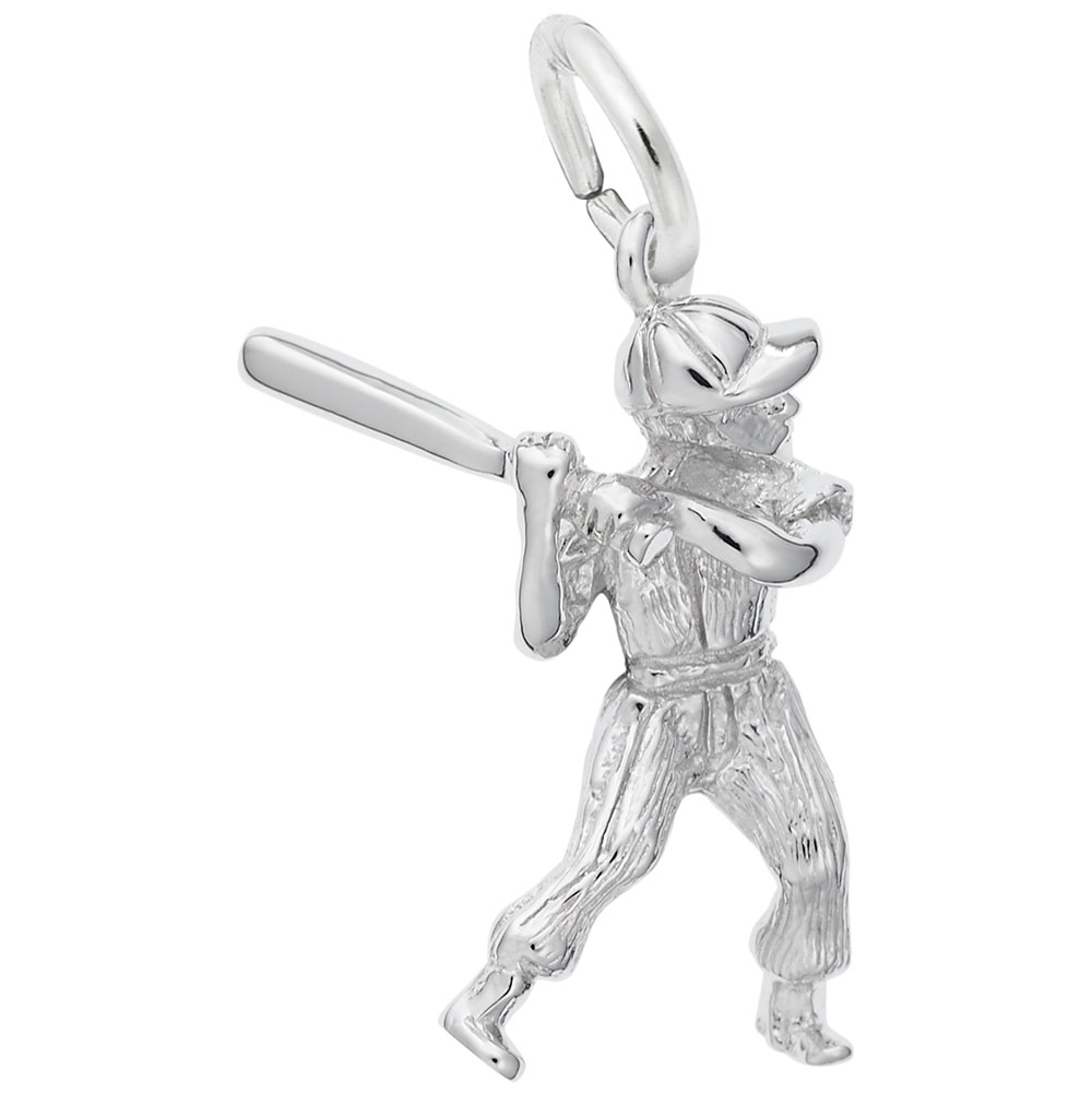 Baseball Player Charm - Image 1