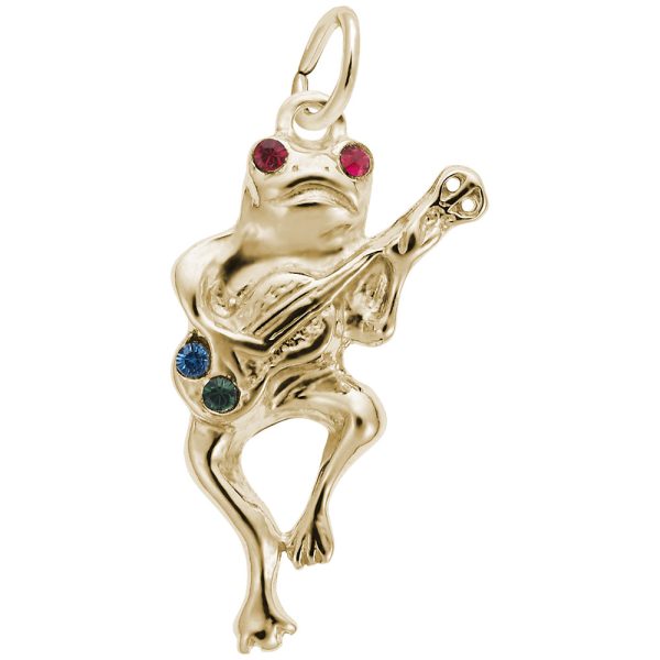 Musical Frog Charm