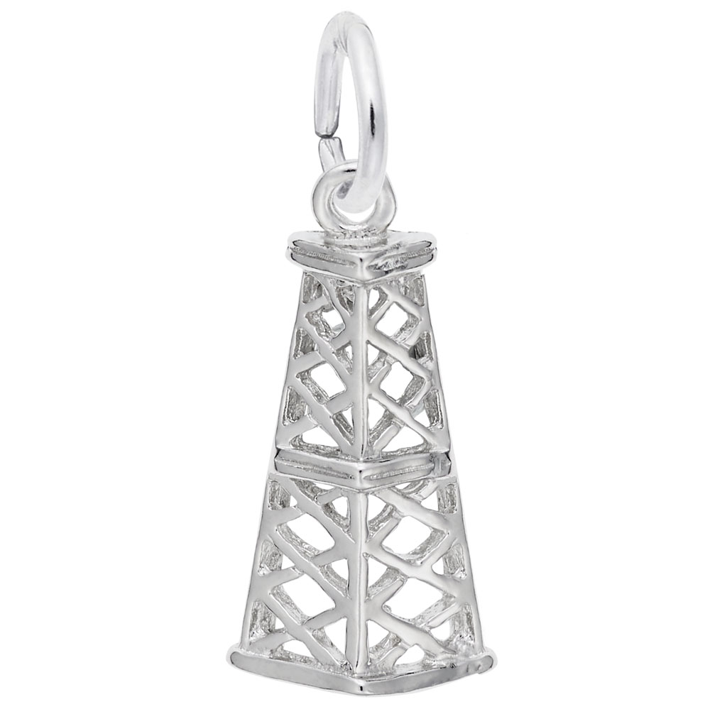 Oil Rig Charm