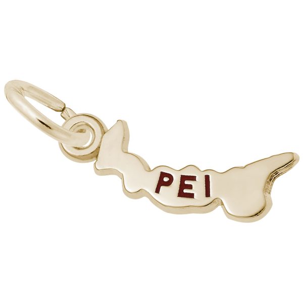 Prince Edward Island Map Charm