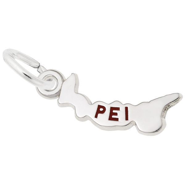 Prince Edward Island Map Charm