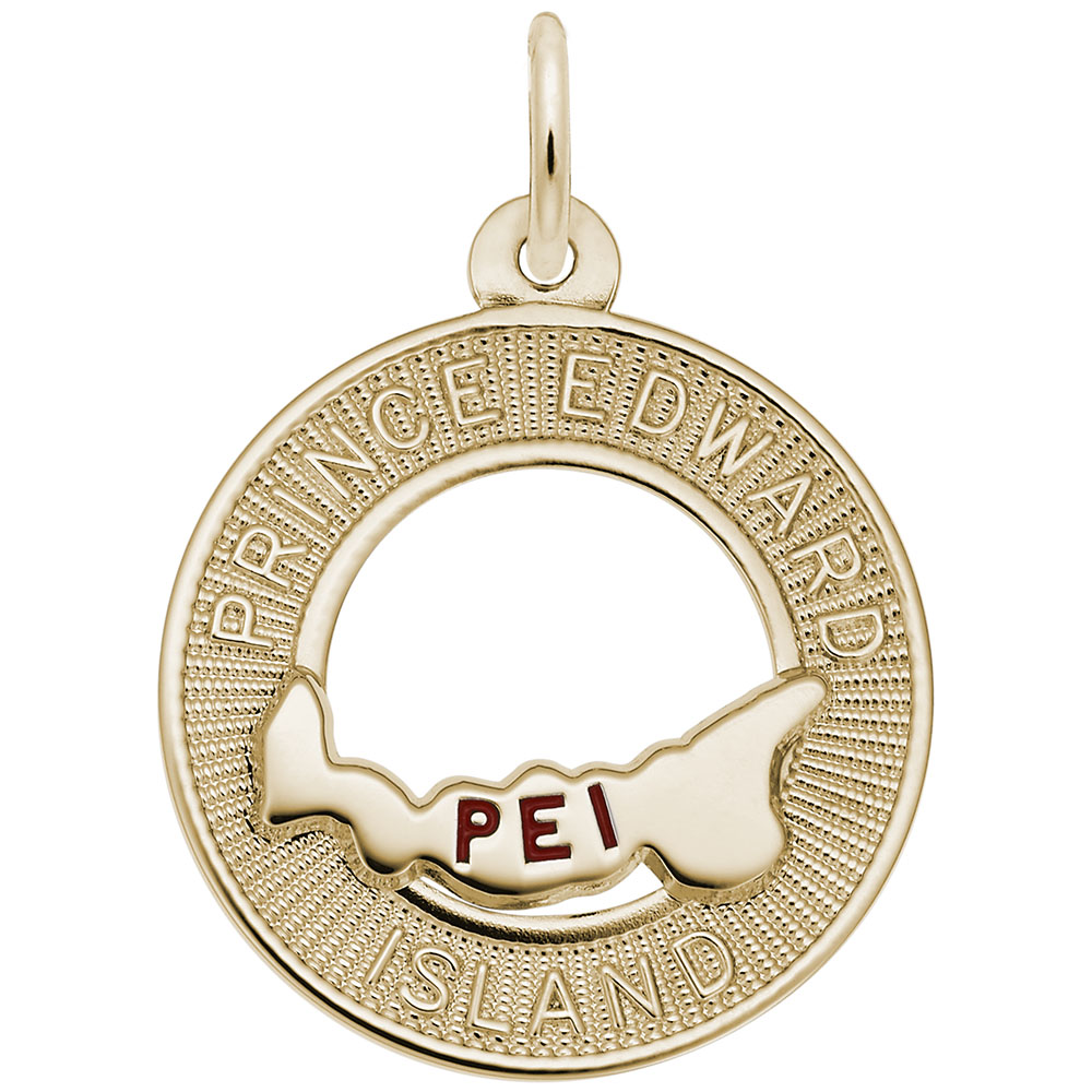 prince edward island gold charm