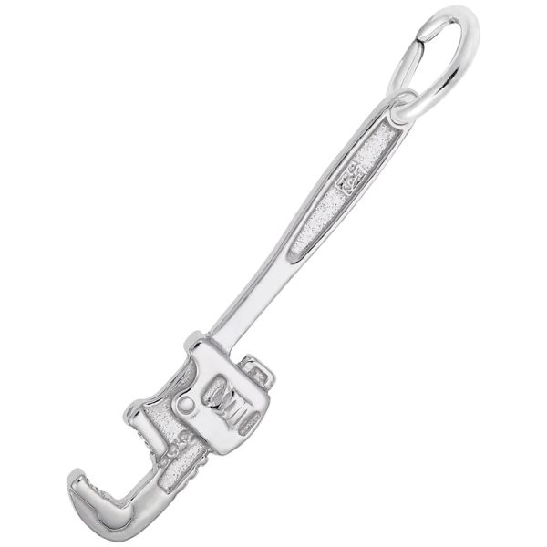 Pipe Wrench Charm