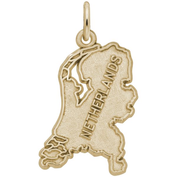 Netherlands Map Charm
