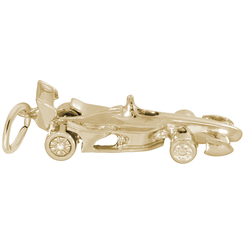 Modern Open Wheel Race Car Charm - Image 5