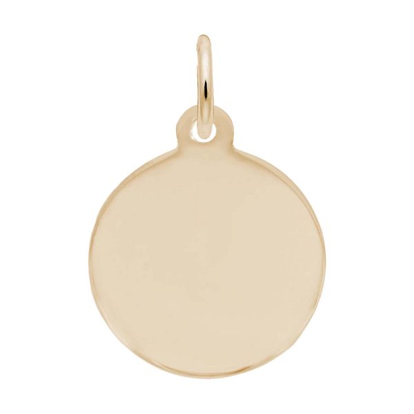 New Petite Disc Plain Charm